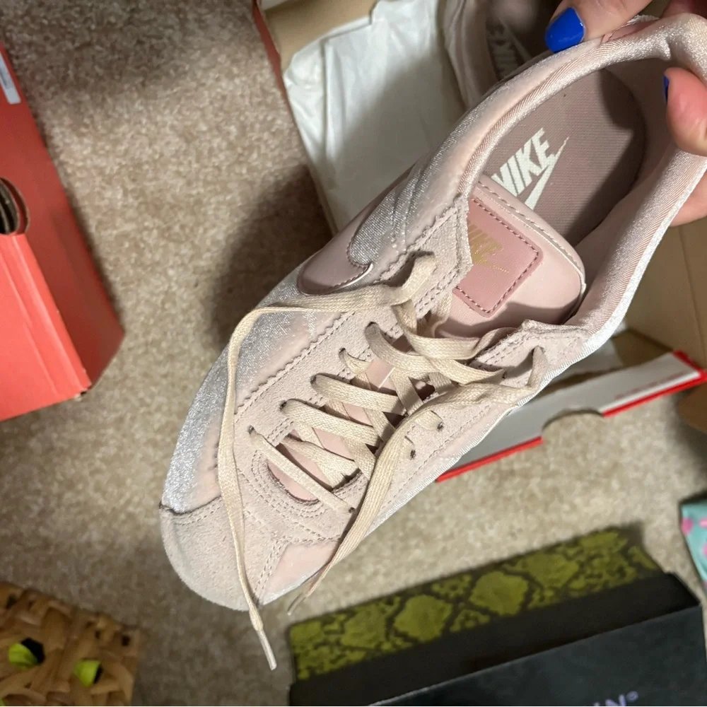 Nike Cortez pink suede - Picture 2 of 5